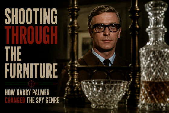 The Ipcress File's obstructed camera style