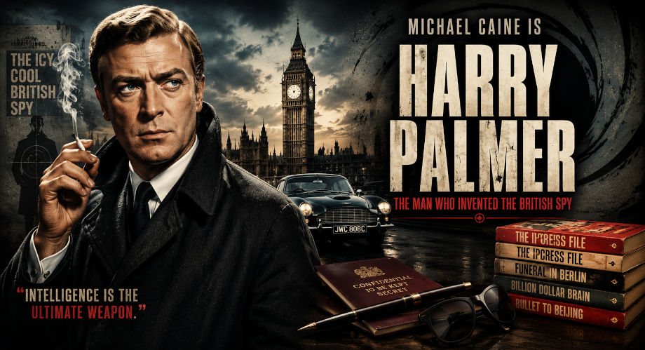 Michael Caine as Harry Palmer